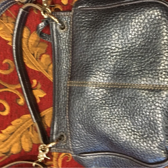 Brighton Bags Brighton Parker Metallic Sapphire Blue Cross Body Satchel Bad Poshmark